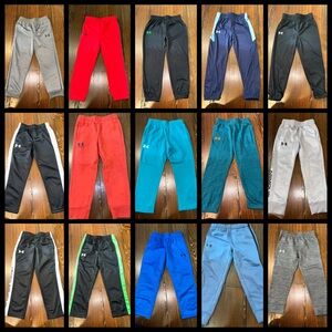Under Armour Size 4 Boys Sweatpants & Joggers - Lot of 15
